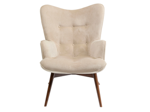 VICKY NOVARA - Polyester wingchair with armrests _ KARE Design